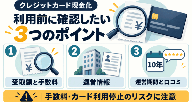 クレジットカード現金化優良店